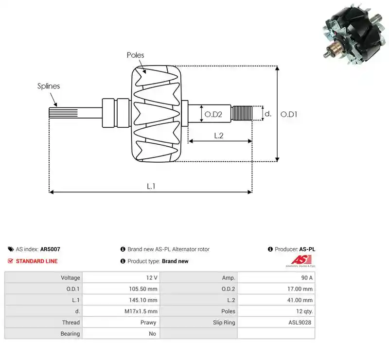 AS-PL AR5007