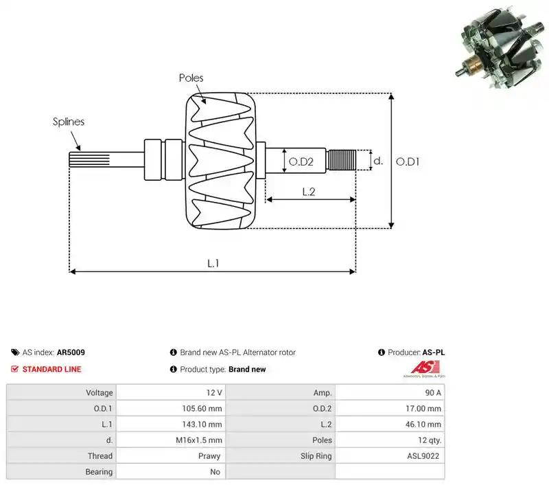 AS-PL AR5009