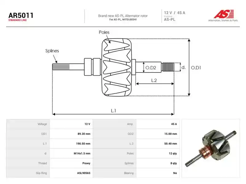 AS-PL AR5011