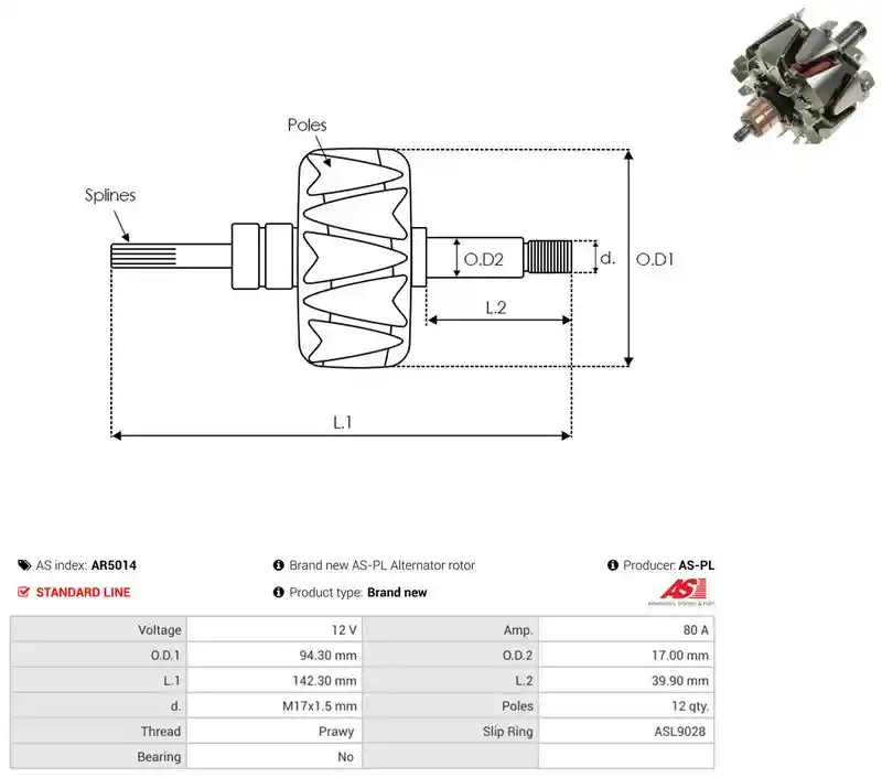 AS-PL AR5014