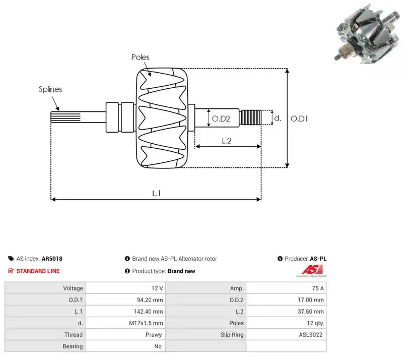 AS-PL AR5018