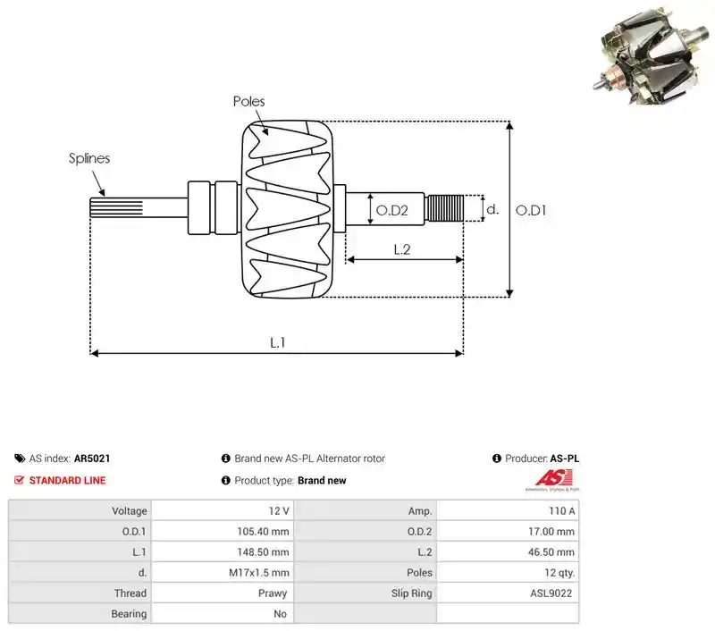 AS-PL AR5021