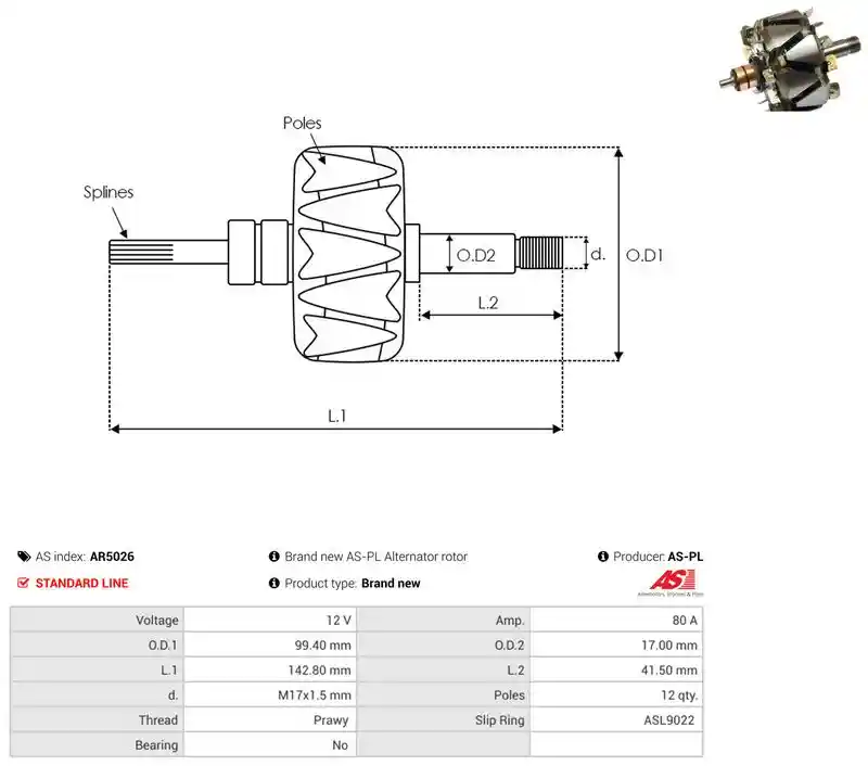 AS-PL AR5026