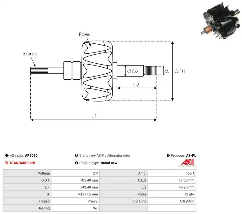AS-PL AR5030