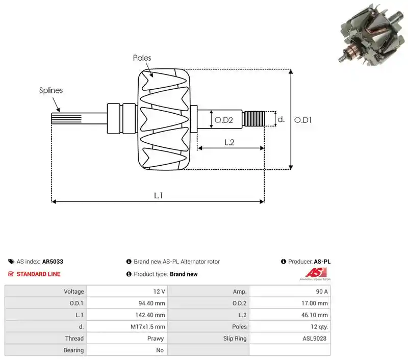 AS-PL AR5033