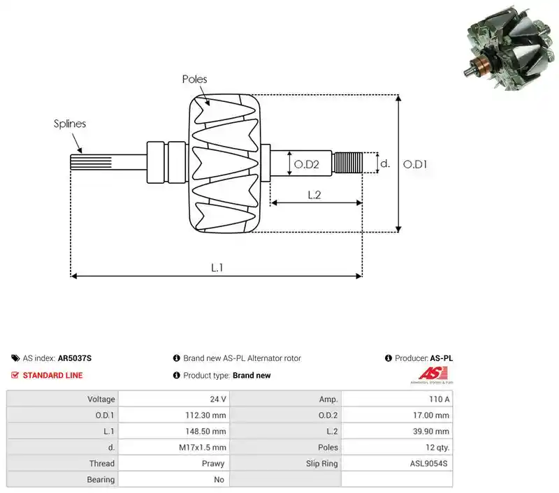AS-PL AR5037S