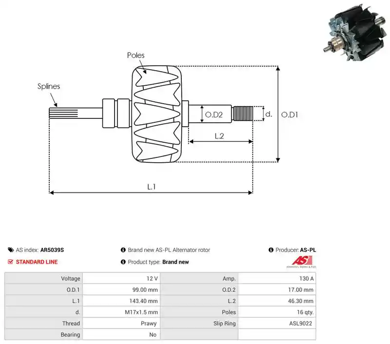 AS-PL AR5039S