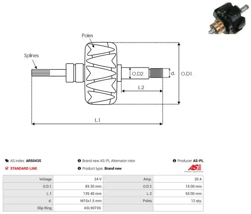 AS-PL AR5043S