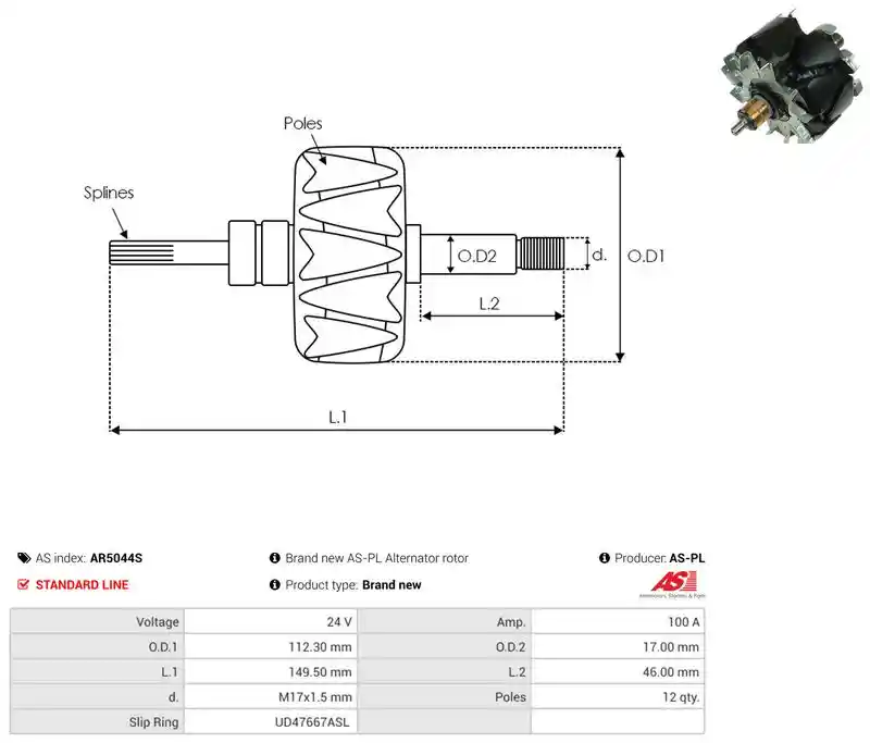 AS-PL AR5044S