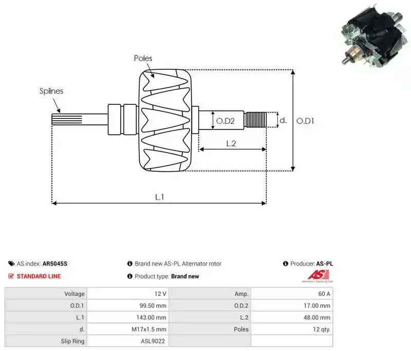AS-PL AR5045S