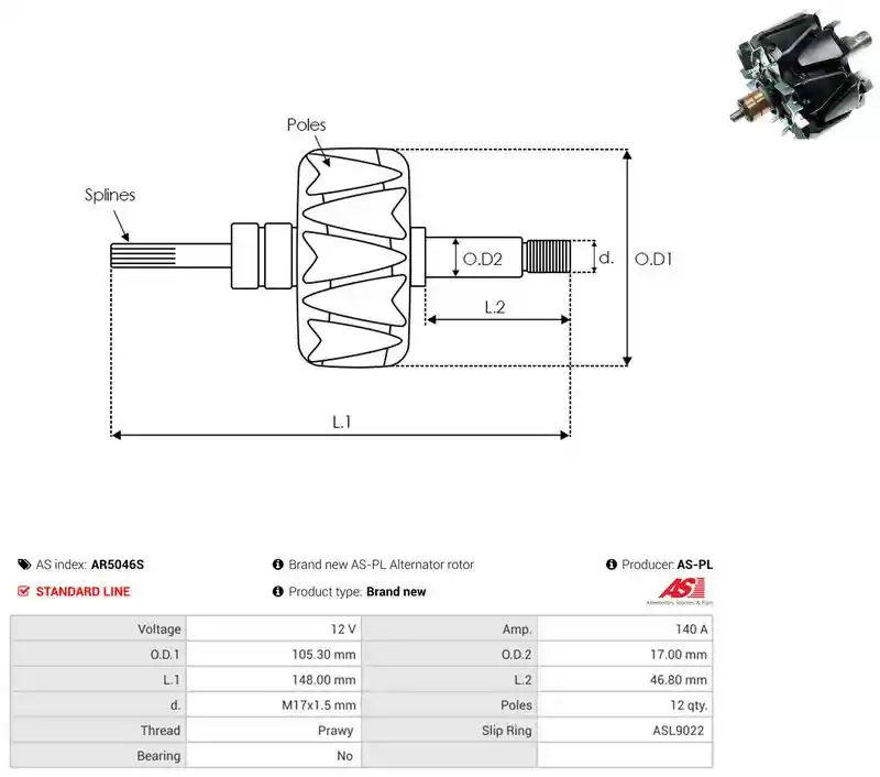 AS-PL AR5046S