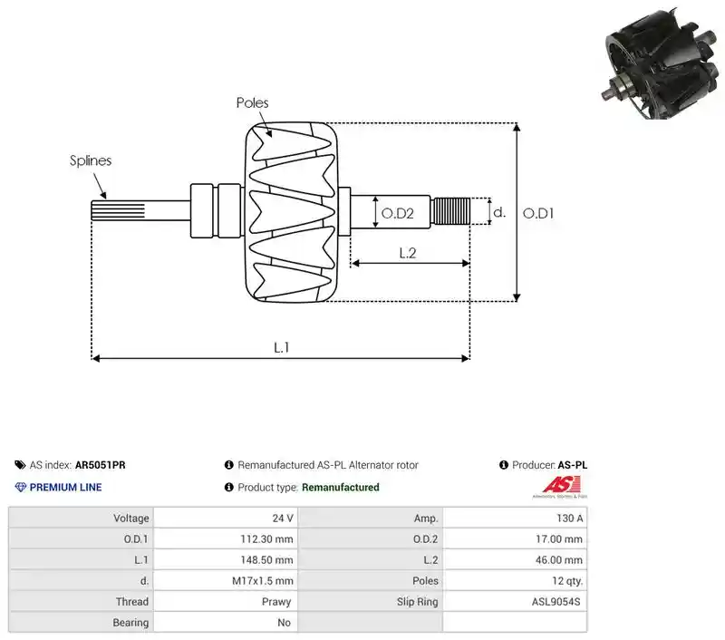 AS-PL AR5051PR