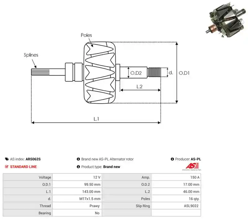 AS-PL AR5062S