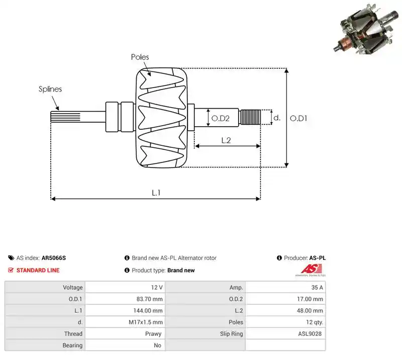 AS-PL AR5066S