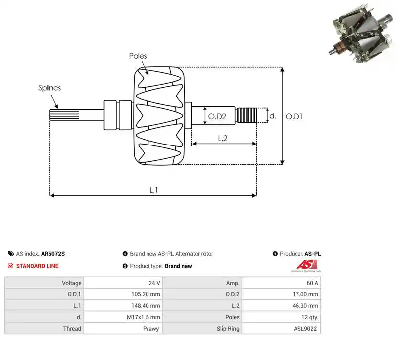 AS-PL AR5072S