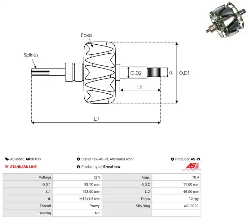 AS-PL AR5076S