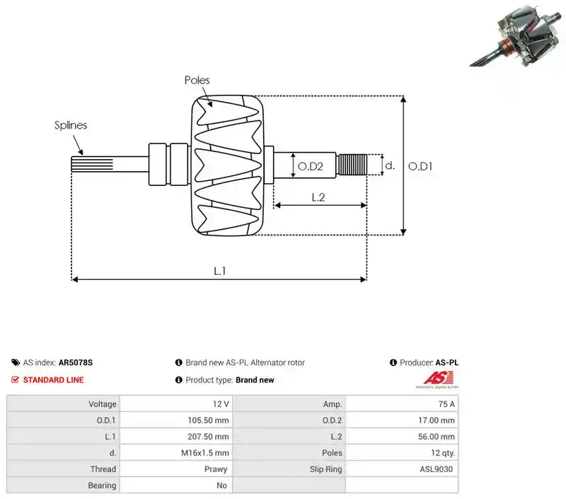 AS-PL AR5078S