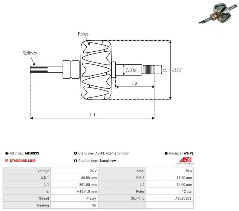 AS-PL AR5083S