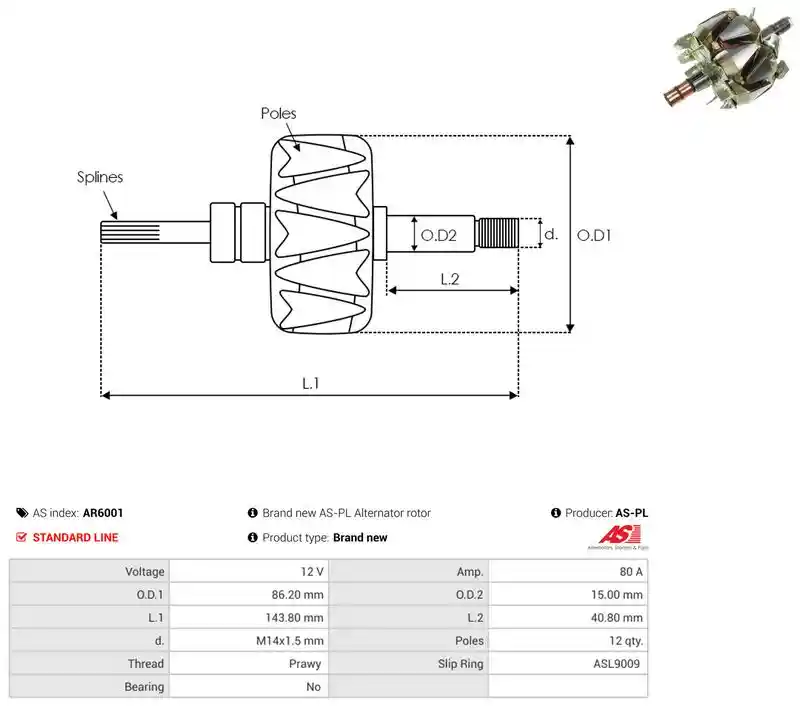 AS-PL AR6001