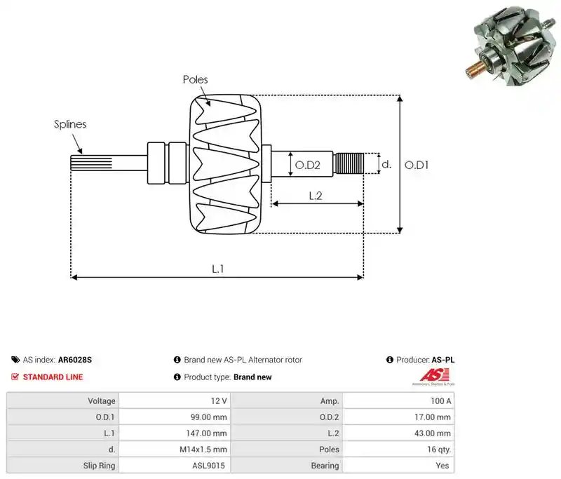 AS-PL AR6028S