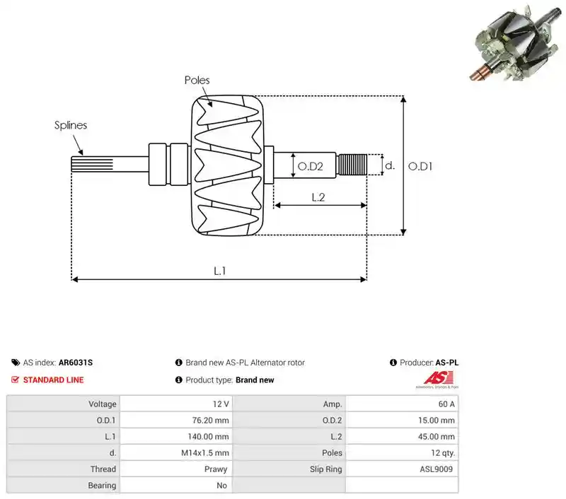 AS-PL AR6031S
