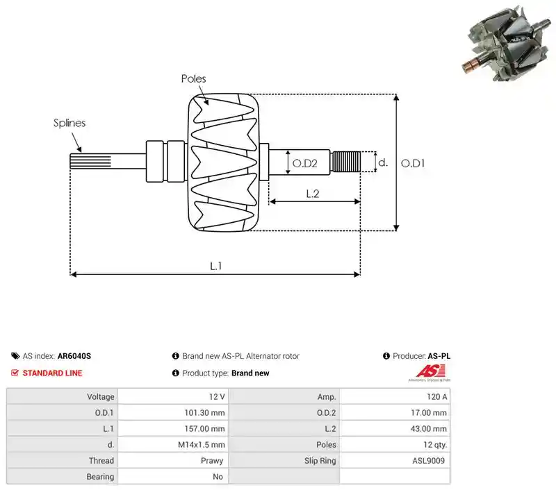 AS-PL AR6040S
