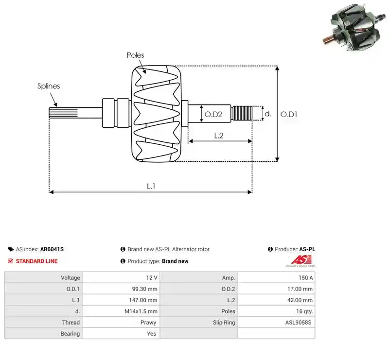 AS-PL AR6041S
