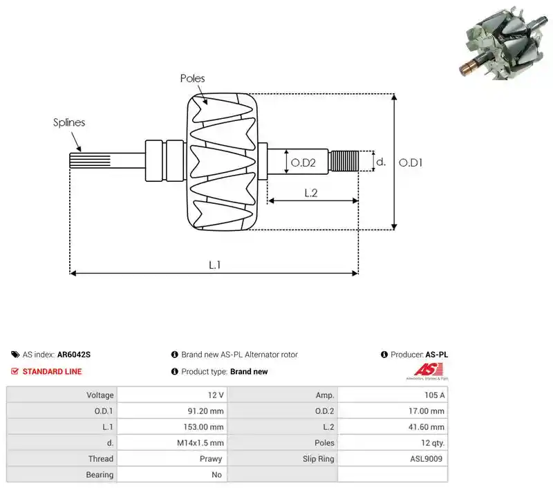 AS-PL AR6042S