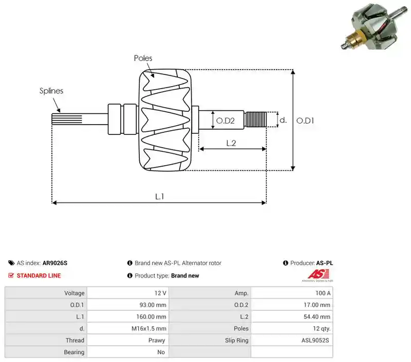 AS-PL AR9026S