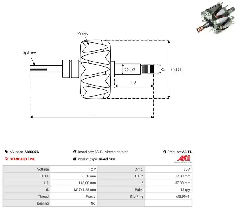AS-PL AR9030S