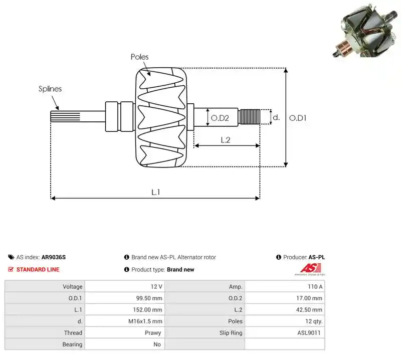 AS-PL AR9036S
