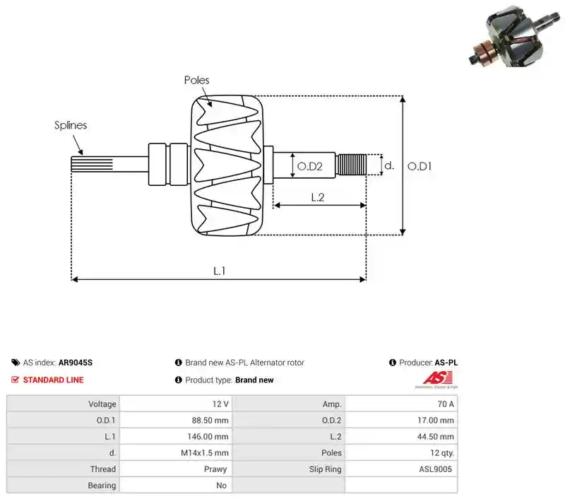 AS-PL AR9045S