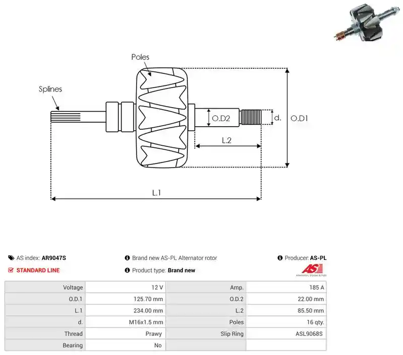 AS-PL AR9047S