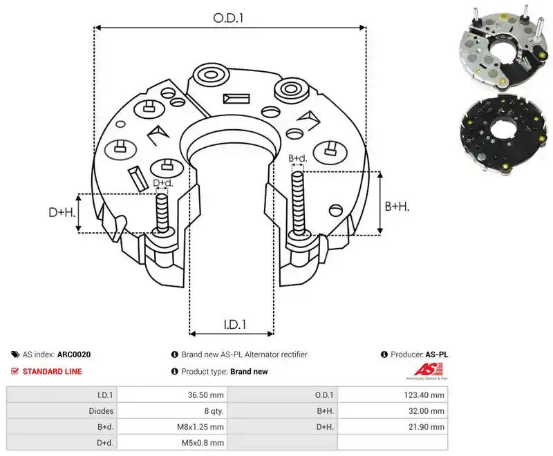 AS-PL ARC0020