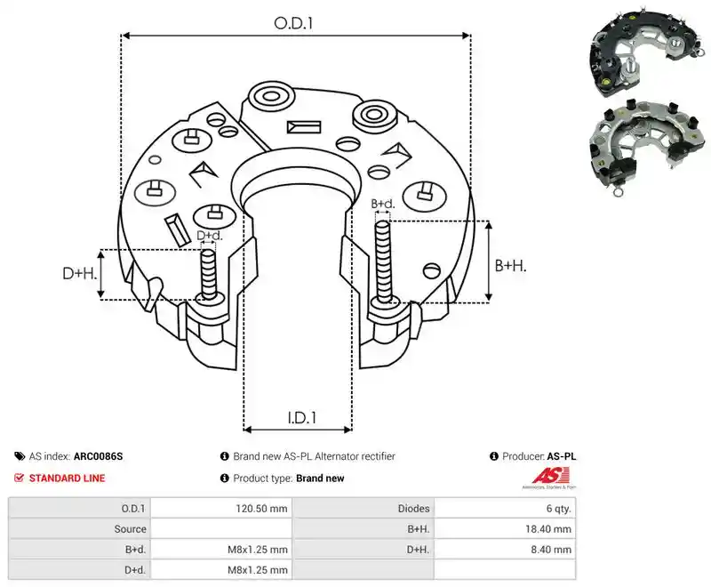 AS-PL ARC0086S