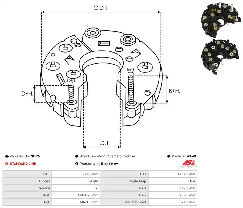 AS-PL ARC0125