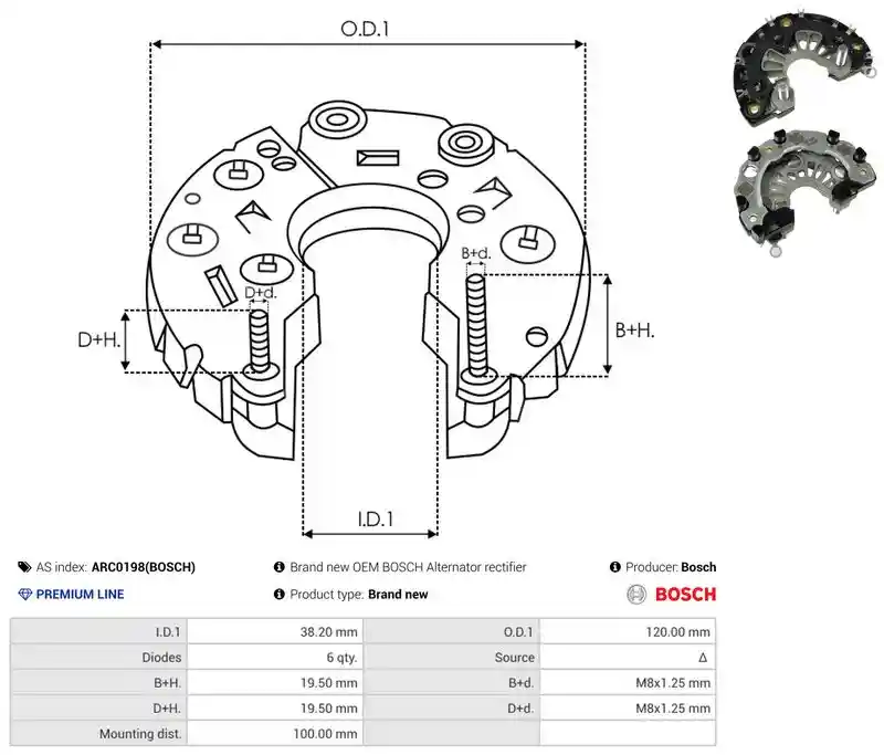 AS-PL ARC0198(BOSCH)