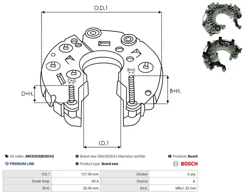 AS-PL ARC0203(BOSCH)