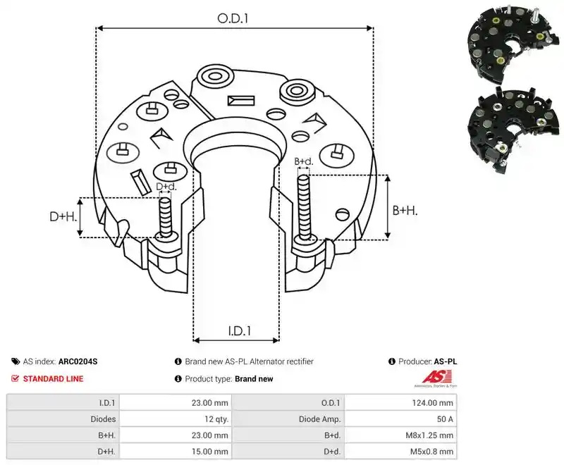 AS-PL ARC0204S