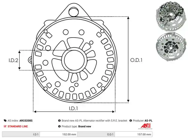 AS-PL ARC0208S