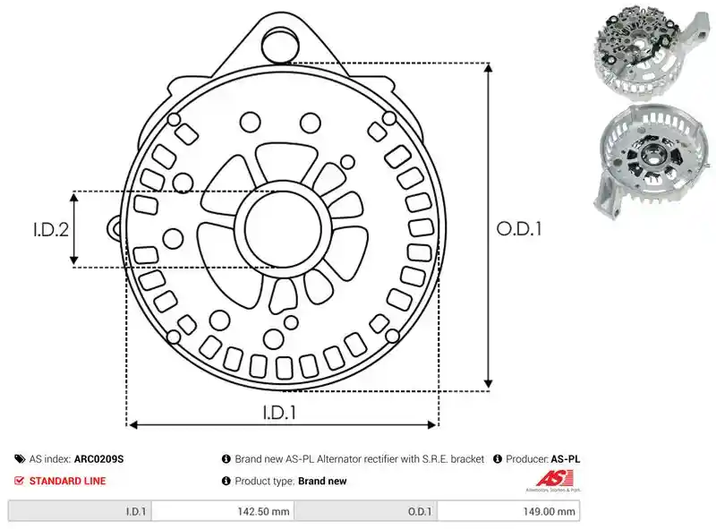 AS-PL ARC0209S