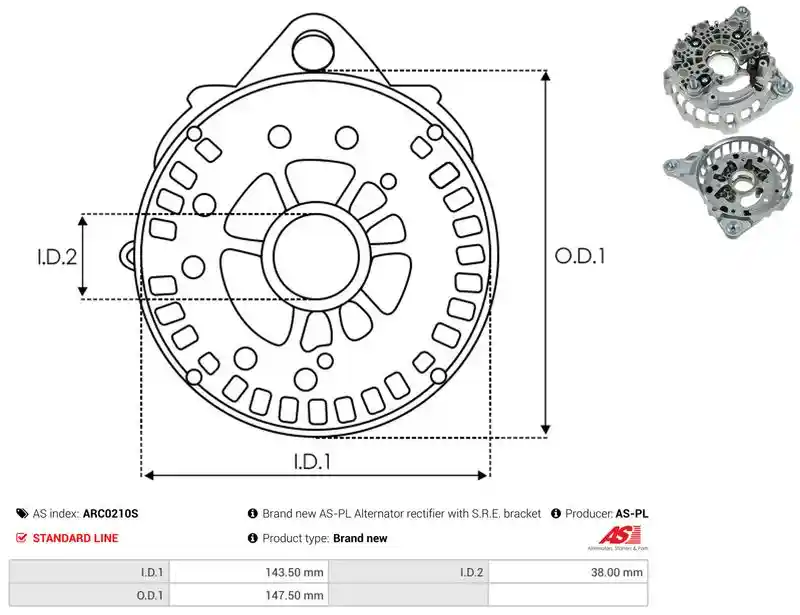 AS-PL ARC0210S