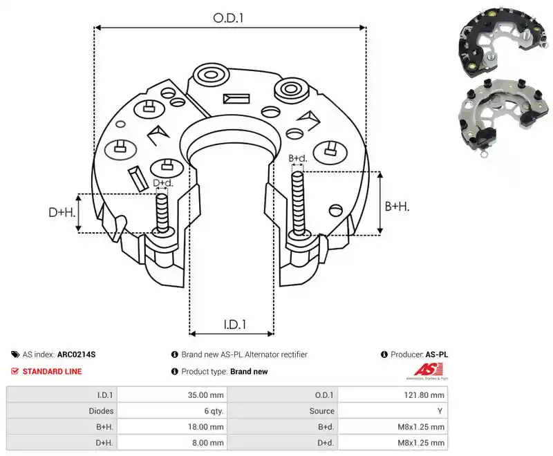 AS-PL ARC0214S
