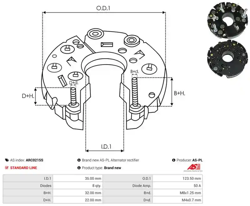 AS-PL ARC0215S