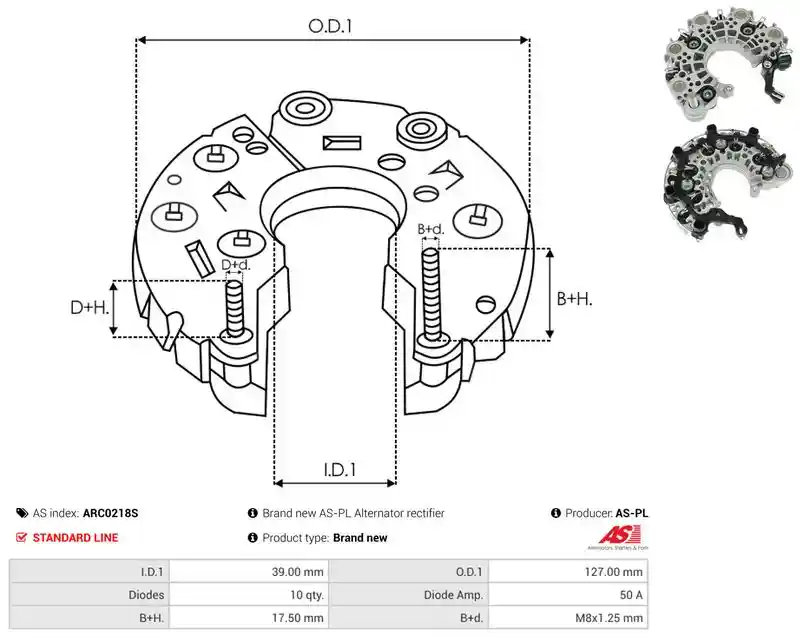 AS-PL ARC0218S