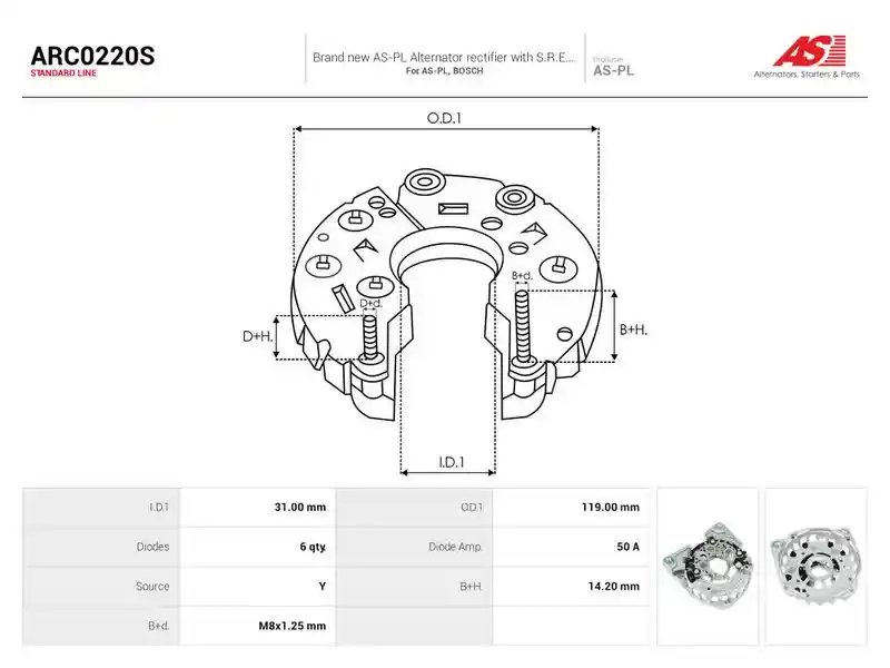 AS-PL ARC0220S