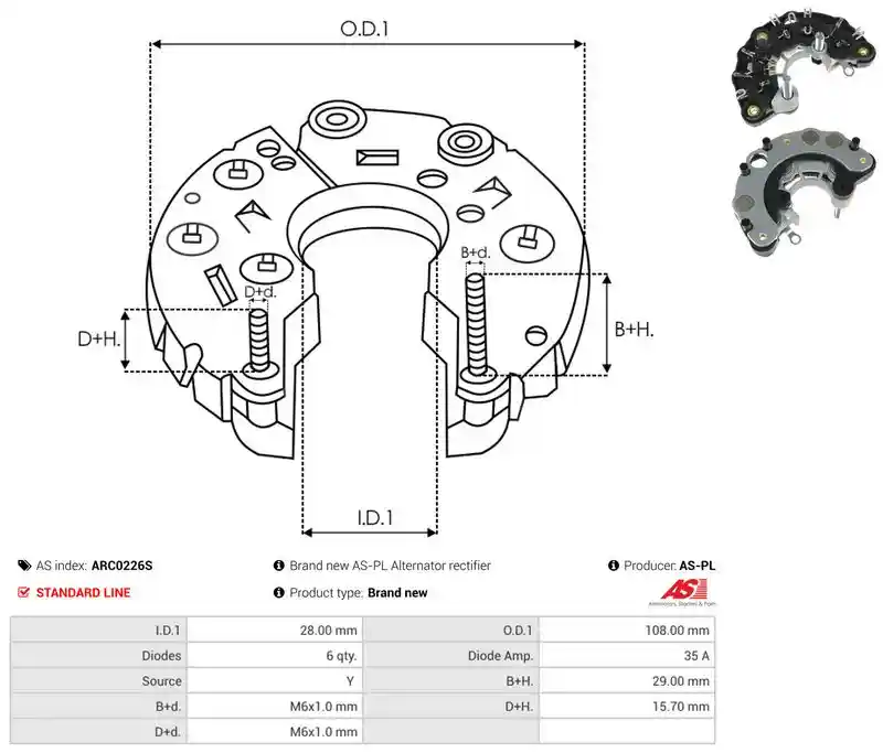 AS-PL ARC0226S