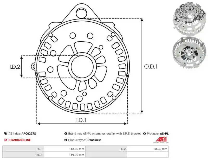 AS-PL ARC0227S