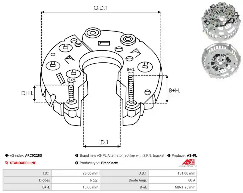 AS-PL ARC0228S