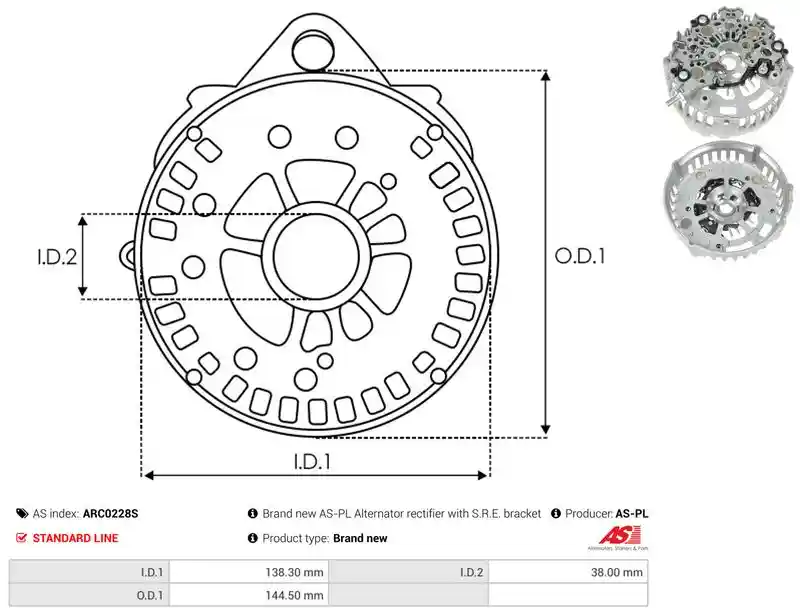 AS-PL ARC0228S